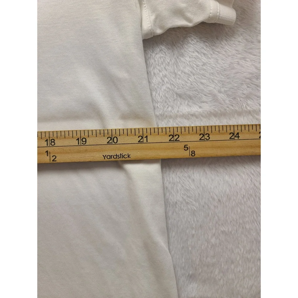 Banana Republic Luxury Touch Polo Shirt Men's XL White Standard Fit Gold N Logo